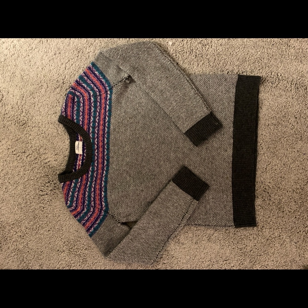 Grey sweater from Madewell